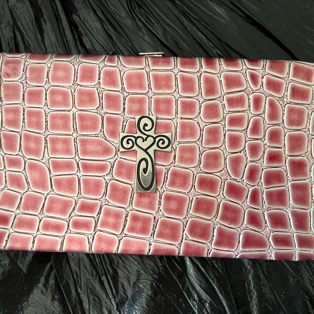 Buxton Floral Bouquet Christian Wallet